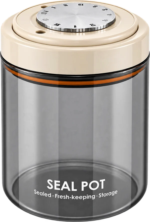 Seal Pot 1000 ml Creamy White